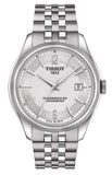 Tissot T108.408.11.037.00 Ballade Powermatic 80 COSC Automatic Men's Watch – Silver Dial & Silver Steel Bracelet