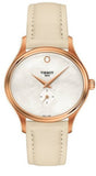 Tissot T103.310.36.111.00 T-Lady Bella Ora Women's Watch – Mother of Pearl Dial & Cream Leather Strap