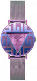 Guess GW0479L1 Iconic Women's Watch – Multicolor Dial & Multicolor Mesh Bracelet