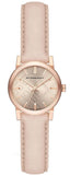 Burberry BU9210 The City Women's Watch – Gold Dial & Beige Leather Strap