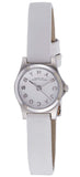 Marc Jacobs MBM1234 Henry Dinky Quartz Women’s Watch – White Dial & White Leather Strap