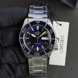 Seiko 5 Sports SRPK97K1 Automatic Men's Watch – Blue Dial & Silver Stainless Steel Bracelet