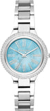 Michael Kors MK6563 Taryn Quartz Women's Watch – Blue Dial & Blue Steel Strap