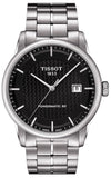 Tissot T086.407.11.201.02 Luxury Powermatic 80 Men’s Watch – Black Dial & Silver Stainless Steel Bracelet