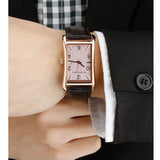 Burberry Heritage Brown Dial Brown Leather Strap Watch for Men - BU3000