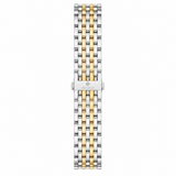 Michele Serein Silver Dial Two Tone Steel Strap Watch for Women - MWW21B000015