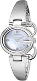 Gucci YA134504 Guccissima Diamonds Women's Watch – Mother of Pearl Dial & Silver Steel Bracelet