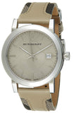 Burberry The City Women's Watch BU9021 with Beige Dial & Tan Leather Strap