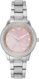 Michael Kors MK4686 Tibby Multifunction Crystals Women's Watch – Pink Dial & Silver Steel Strap