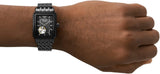 Emporio Armani AR60058 Meccanico Men’s Automatic Watch – Black Dial & Black Steel Strap