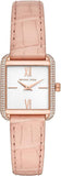 Michael Kors MK2763 Lake Quartz Women's Watch – White Dial & Pink Leather Strap