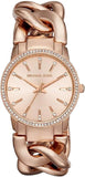 Michael Kors MK3236 Nini Quartz Women's Watch – Rose Gold Dial with Crystals & Rose Gold Bracelet