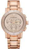 Burberry The City Women's Watch BU9703 with Rose Gold Dial & Rose Gold Steel Strap