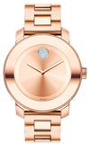 Movado 3600086 Bold Women's Watch – Rose Gold Dial & Rose Gold Steel Strap