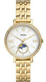 Fossil ES5167 Jacqueline Moonphase Women’s Watch – Mother of Pearl Dial with Gold Stainless Steel Strap