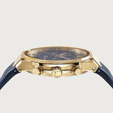 Salvatore Ferragamo Sapphire Chrono Blue Dial Blue Silicone Strap Watch for Men - SFME00221