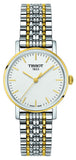 Tissot T109.210.22.031.00 T Classic Everytime Small Women’s Watch – White Dial & Two-Tone Mesh Bracelet