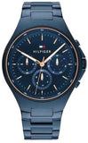 Tommy Hilfiger 1792058 Justin Chronograph Men's Watch – Blue Dial & Blue Steel Strap