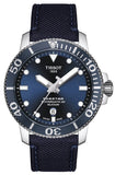 Tissot T120.407.17.041.01 Seastar 1000 Powermatic 80 Silicium Men's Watch – Blue Dial & Blue Nylon Strap