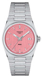 Tissot T137.210.11.331.00 PRX Quartz Women's Watch – Pink Dial & Silver Steel Strap