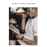 Daniel Wellington Classic Bayswater Black Dial Black NATO Strap Watch For Men - DW00100277
