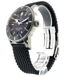 Breitling Superocean Heritage B20 Automatic 44 Black Dial Black Mesh Bracelet Watch for Men - AB2030121B1S1