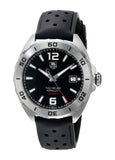 Tag Heuer Formula 1 Automatic Black Dial Black Rubber Strap Watch for Men - WAZ2113.FT8023