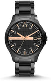 Armani Exchange Hampton AX2150 Men's Chronograph – Black Dial with Black Stainless Steel Bracelet