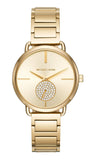 Michael Kors MK3639 Portia Women's Watch – Gold Dial & Gold Steel Bracelet