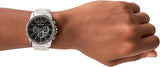 Armani Exchange Banks AX1720 Men's Chronograph Watch – Black Dial with Silver Stainless Steel Strap