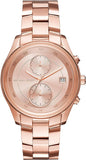 Michael Kors MK6465 Briar Quartz Women's Watch – Rose Gold Dial & Rose Gold Steel Strap