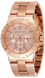 Michael Kors Dylan Rose Gold Dial Rose Gold Steel Strap Watch for Women - MK5314