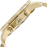 Michael Kors Lexington Gold Dial Gold Steel Strap Watch for Men - MK8281