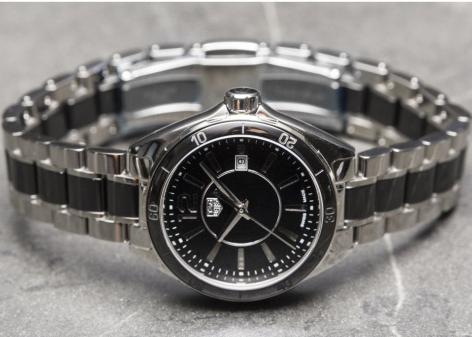 Tag Heuer Formula 1 Quartz Women's Watch WBJ141AA.BA0973 – Black Dial with Two-Tone Steel Strap