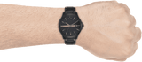 Armani Exchange Hampton AX2104 Men's Chronograph – Black Dial with Black Stainless Steel Strap