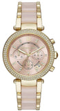 Michael Kors MK6326 Parker Women's Watch – Gold Dial & Two-Tone Steel Bracelet