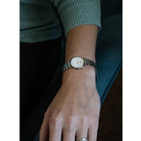 Longines L4.209.4.87.6 La Grande Classique Quartz Women's Watch – White Dial with Diamonds & Silver Steel Bracelet