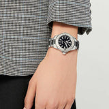 Tag Heuer Aquaracer Quartz Diamonds Black Dial Two Tone Steel Strap Watch for Men - WAY131E.BA0913