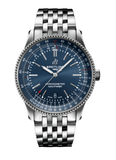 Breitling Navitimer Automatic 41 A17326161C1A1 Men's Watch – Blue Dial with Silver Stainless Steel Strap