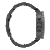 Nixon 51-30 Chronograph Grey Dial Grey Steel Strap Watch for Men - A083-1062