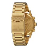 Nixon Sentry Chrono Blue Dial Gold Steel Strap Watch for Men - A386-1922