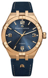Maurice Lacroix AI6008 Aikon Limited Edition Men’s Watch – Blue Dial & Blue Leather Strap