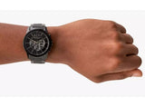 Armani Exchange Banks AX1722 Men's Chronograph Watch – Black Dial with Black Stainless Steel Strap