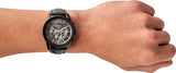 Armani Exchange Banks AX1724 Men's Chronograph Watch – Black Dial with Black Leather Strap