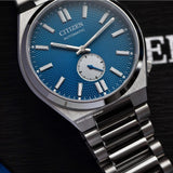 Citizen Tsuyosa NK5010-51L Men's Automatic Watch – Blue Dial with Silver Steel Bracelet