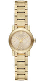 Burberry BU9227 The City Women's Watch – Gold Dial & Gold Steel Strap