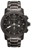 Burberry BU9801 Endurance Chronograph Quartz Men's Watch – Black Dial & Steel Strap