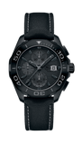 Tag Heuer Aquaracer Titanium Grey Dial Watch for Men - CAY218B.FC6370