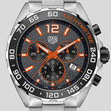 Tag Heuer Formula 1 Chronograph Ceramic Black Dial Silver Steel Strap Watch for Men - CAZ101AH.BA0842