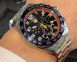 Tag Heuer Formula 1 x Red Bull Racing Chronograph Blue Dial Silver Steel Strap Watch for Men - CAZ101AL.BA0842
